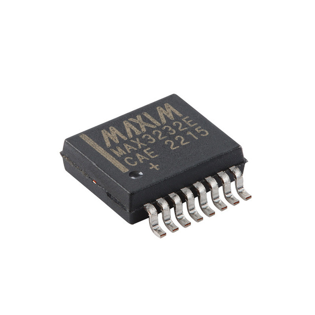 MAX3232ECAE+T SSP-16 is a true RS-232 transceiver chip with a rate of up to 1Mbps