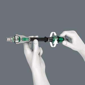 WERA - 05004049001 Jeu de douilles à cliquet rapide 3/8 ''et pouces (29 pièces) -ENSEMBLES DE CLIQUET ET DE DOUILLES EAN 4013288173980 3/8" - Product Image 4
