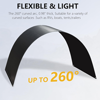 Fournisseur de panneaux solaires flexibles minces ETFE OEM 12V 18V 75W 100W 150W, module PV à film mince pour clôture, balcon, usage résidentiel