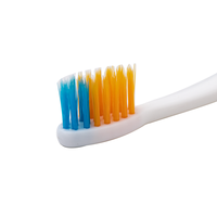 Nouvelle conception, brosse à dents pour enfants à poignée en PP, motif animal mignon, éléphant, poils doux, pour usage domestique