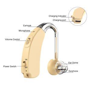 เครื่องช่วยฟังแบบแอนะล็อกแบบชาร์จไฟได้ช่วยลดเสียงรบกวนสำหรับผู้ใหญ่และผู้สูงอายุที่สูญเสียการได้ยิน - Product Image 5