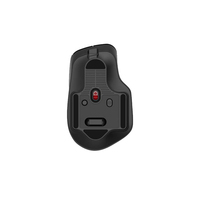 Ratón Inalámbrico RGB Multidispositivo, Bluetooth 5.0 + 2.4G, Ratón Ergonómico Recargable con Cable y Botones Laterales para MacBook y Windows