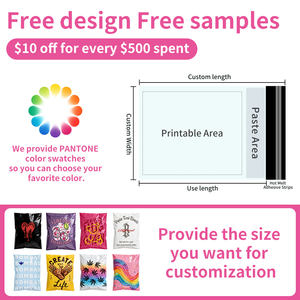 Bolsa de Transporte y Logística RUIQI Ecológica Extra Gruesa 12S Rosa para Niñas, Autosellable <span class=keywords><strong>e</strong></span> Impermeable - Product Image 3