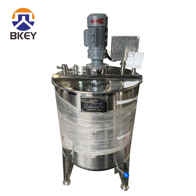 Санитарные смесительные баки из нержавеющей стали 100 л 200 л со смесителем для джема, напитков, сока, воды