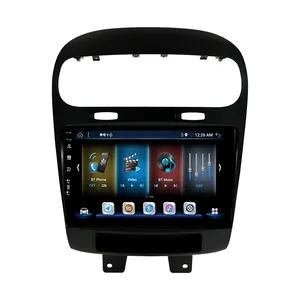 Écran tactile 9 pouces android 11 MP5, lecteur DVD de voiture stéréo, autoradio Audio multimédia pour Fiat Freemont Dodge Journey