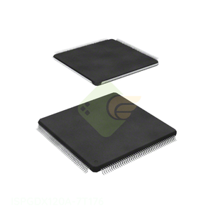 Ensemble de composants électroniques d'origine 176 LQFP Logic ISPGDX120A-7T176 IC ISP CROSSPOINT <span class=keywords><strong>120I</strong></span>/O 176TQFP - Product Image 1