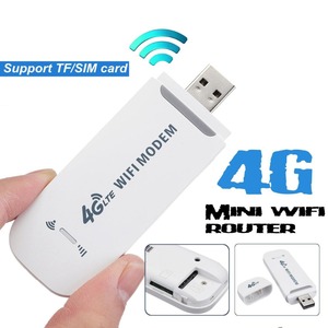 Tianjie B1 B3 B5 LTE Cat4 150Mbps 4G Wifi <span class=keywords><strong>USB</strong></span> dongle Modem nhỏ nội bộ mạng không dây với dữ liệu không giới hạn <span class=keywords><strong>Sim</strong></span> Hỗ trợ thẻ - Product Image 5