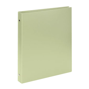 <span class=keywords><strong>Classeur</strong></span> à 3 anneaux à feuilles mobiles, couleur Morandi, pochette en PP, dossier de classement de bureau A4 pour le rangement et l'archivage des documents scolaires - Product Image 2