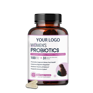 Oem/Odm Aanpasbare Vrouwen Probiotica Capsules Met 100 Miljard Cfus Probiotische, Vaginale Probiotica Voor De Gezondheid Van De Urinewegen - Product Image 1