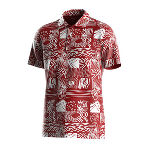 OEM Sublimation Polyester Tee for Men Anti-Wrinkle Cotton Jersey Floral Pattern Short for Polo Plain Golf T Shirts