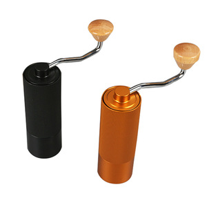 <span class=keywords><strong>Molinillo</strong></span> <span class=keywords><strong>manual</strong></span> de granos de café, con manivela, pequeño, portátil, para el hogar, diseño minimalista, utensilios de café, modelo 08 - Product Image 5