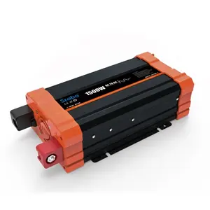 1500W Pure Sine Wave Inverter Output 230V/110V LCD Display Outdoor High Frequency
