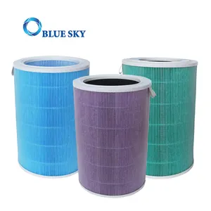 Carbon Activated Filters Air Purifier 3 Filters Replacement Parts Activated Carbon HEPA Cartridge Filters For Xiaomi Mi 2S 2 Pro Parts