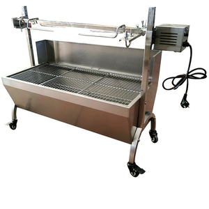 Parrilla de asador de acero inoxidable, Parrilla Eléctrica de cordero, Cabra, asador, parrilla rotativa para Doner Kebab, parrillas para barbacoa - Product Image 3