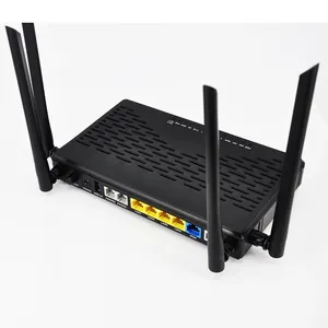 Factory cost 1200mbps router wifi 6 dual band VDSL modem with 1*WAN 4*LAN 1*VD 2*FXS 1*USB3.0; 1*DC JACK