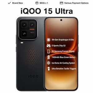 VIVO IQOO 15 Ultra รุ่นใหม่ล่าสุด สมาร์ทโฟนเกมมิ่ง 5G ชิป Snapdragon 8 Elite Gen5, ชิป E-sports Q3, แบตเตอรี่ 7400mAh, หน้าจอ 6.85 นิ้ว 144Hz - Product Image 1