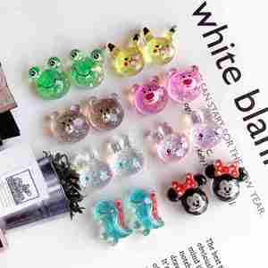Paillettes Résine Charmes <span class=keywords><strong>Petit</strong></span> <span class=keywords><strong>Dinosaure</strong></span> Lapin Ours Diy Décor pour Téléphone Cas Pince À Cheveux - Product Image 4