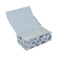 Boîtes d'emballage de luxe pour chaussures et vêtements, avec couvercle magnétique, impression personnalisée du logo, boîte cadeau pliable pour chaussettes, boîte pliable
