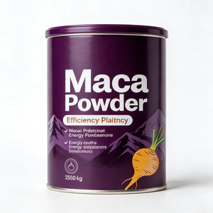 Polvo de Maca Crudo, Orgánico, Vegano, Certificado Sin OMG, con Certificaciones GMP, COA, ISO y HACCP, para Energía - Product Image 4