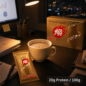 Poudre de céréales complètes végétaliennes OEM pour remplacement de repas, gestion de la santé, fabrication sur mesure, quinoa et <span class=keywords><strong>millet</strong></span> - Product Image 1