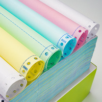 Sunkey – papier d'ordinateur sans carbone à 3 couches, impression personnalisée, format NCR, papier d'ordinateur en feuilles