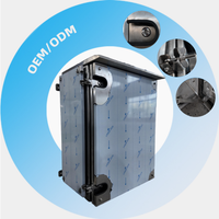 Boîtier de commande en acier inoxydable 304 IP55, dimensions 500x600x289mm pour ports et terminaux