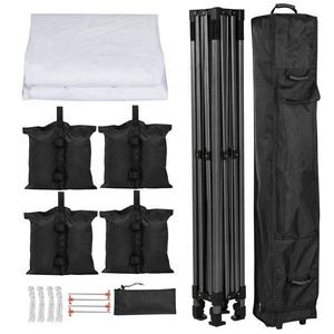 Lều sự kiện bằng thép vuông chắc chắn, bền, phủ PVC Oxford chống thấm, chống tia UV, dùng cho gian hàng hội chợ thương mại, trưng bày quần áo - Product Image 4