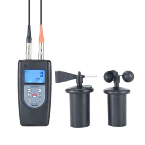AM 1236C 1236V เครื่องวัดความเร็วลมแบบดิจิตอลแบบพกพา เครื่องวัดทิศทางลม เรือใบ เซ็นเซอร์ ABS - Product Image 2