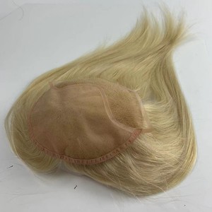 Perruque lace french lace avec gaze blonde #613 - Product Image 4