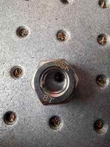 1/2 "x 75 мм ASME B18.2.2 <span class=keywords><strong>ASTM</strong></span> A193 <span class=keywords><strong>GR</strong></span> B8T <span class=keywords><strong>ASTM</strong></span> A194 <span class=keywords><strong>GR</strong></span> 8T AISI 321 болт и тяжелая Шестигранная гайка - Product Image 6