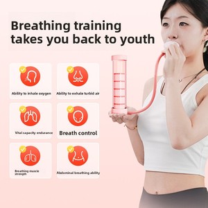 Équipement d'entraînement du tronc multifonctionnel réglable 20g 60g 100g en ABS, haltère respiratoire pour soulager le stress - Product Image 4