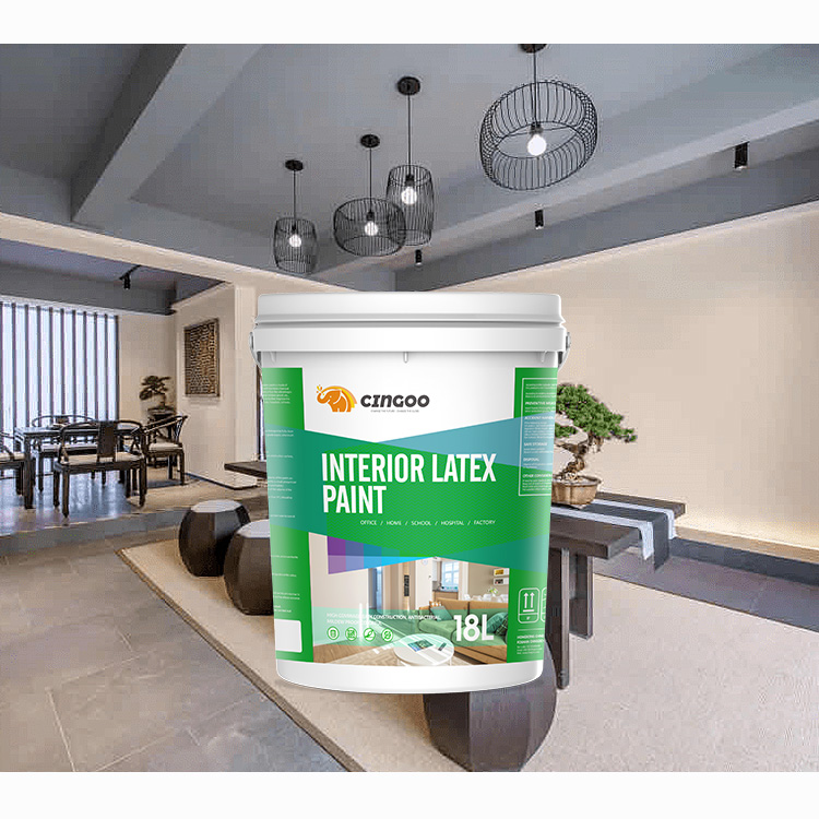 CINGOO antimuffa Eco Hospital Painting colore bianco Waterborne Interior Wall Latex Paint