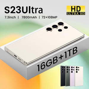 Original 5G <span class=keywords><strong>S23</strong></span> <span class=keywords><strong>Ultra</strong></span> 16GB + 1TB Dual SIM Teléfono inteligente 7,3 pulgadas con reconocimiento facial GPS y funciones de juego en funcionamiento español - Product Image 3