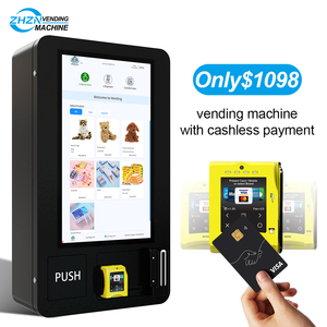 Máquina Expendedora Automática Mini de Pared con Pantalla Táctil de 32 Pulgadas y Verificación de Edad con Lector de Tarjetas de Identificación - Product Image 2