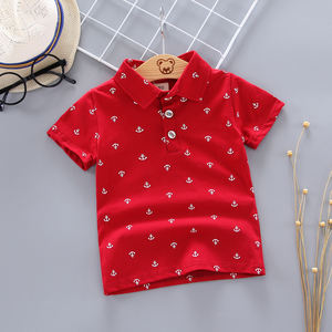 Camisetas de Punto Casuales de Manga Corta y Cuello Redondo para Niños de 1 a 5 Años 2022 - Product Image 3