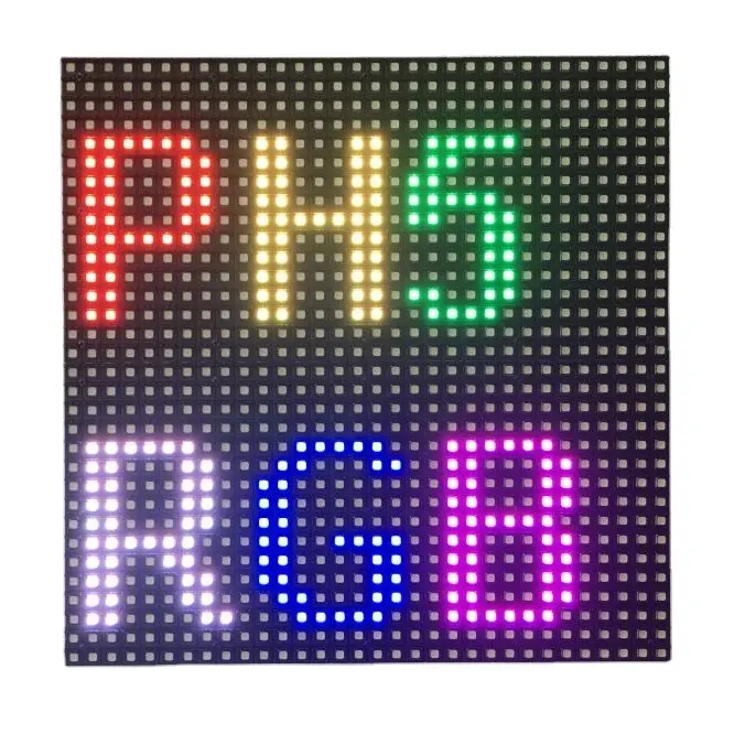 พร้อมส่ง320X150 P5 SMD RGB โมดูลจอแสดงผล LED กลางแจ้ง500x500