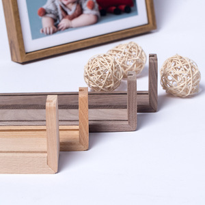 Marco de Fotos Moderno en Forma de U de Madera de Haya, Iluminación LED, Lámpara de Noche 3D con Ilusión Óptica, Base con Alimentación USB, Uso Hospitalario, CE - Product Image 2