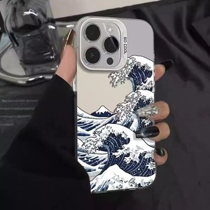 Sóng Bão Thiết Kế Trường Hợp Điện Thoại Cho Iphone 17 16 15 14 13 12 11 Pro Max Không Khí Chống Sốc Và Chống-Dấu Vân Tay Bìa - Product Image 4