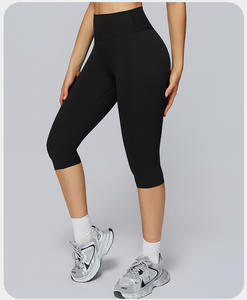 RUIQUWIN vente en gros de leggings de yoga taille haute pour femmes pantalons de sport amincissants à séchage rapide haute élasticité pour la course à pied - Product Image 3