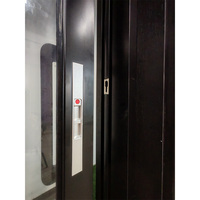 Porte coulissante intérieure moderne insonorisée en verre, porte en aluminium dissimulée, séparateur de pièce, salle de bain, salon, chambre, cuisine