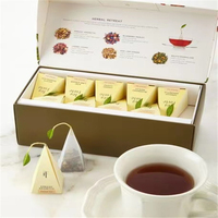 Boîtes d'emballage en carton imprimées sur mesure pour thé aux fruits, coffret cadeau, ensemble d'organisateurs