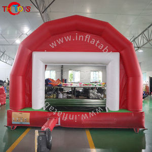 Portería de Fútbol Inflable de PVC para Niños, Herramienta de Entrenamiento de Trampolín para Actividades al Aire Libre, Incluye Accesorio de Soplador - Product Image 4