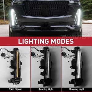 Para Cadillac Escalade 2021-2023, Lámpara Antiniebla LED, Luz de Circulación Diurna, Lámpara Antiniebla Impermeable, Conjunto de Faros Delanteros para Automóvil, Pieza de Modificación - Product Image 3