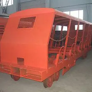 Underground Mining Car Railway Inclined Cart Coal Mine Insert-Rail Man Cart Mining Person Car Price