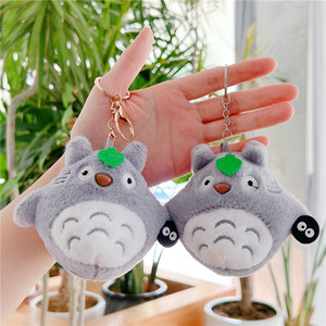12cm <span class=keywords><strong>Totoro</strong></span>-Puppe Kleiner Anhänger Japanisches Plüschtier Katzenpuppe Großhandel Schlüsselanhänger Greifpuppe - Product Image 1