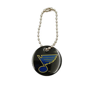 Venta directa Patrón de dibujos animados Diseño Etiquetas de metal Equipaje Etiquetas de metal Artesanía de metal - Product Image 3