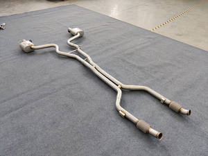 <span class=keywords><strong>Prix</strong></span> d'usine, échappement en acier inoxydable soudé TIG pour Mercedes-Benz <span class=keywords><strong>C43</strong></span> GLC43 <span class=keywords><strong>AMG</strong></span> 3.0T 2017-2023, échappement Catback - Product Image 4