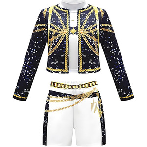 Costume de Cosplay XJ K-POP Demon-Slaying Girl Group Lumizoy Mira <span class=keywords><strong>Shaga</strong></span> Unisexe pour Enfants en Polyester pour Spectacles Promotionnels - Product Image 5