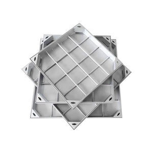 공장 직판 C250 사각 스테인레스 스틸 맨홀 커버 및 프레임 600x600 - Product Image 6