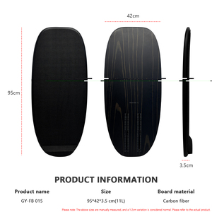 Tabla de Hydrofoil de Fibra de Carbono de 95 cm, Ligera y de Alto Rendimiento, Ideal para Viajes, para Surf con Wing Foil y SUP Foiling - Product Image 2